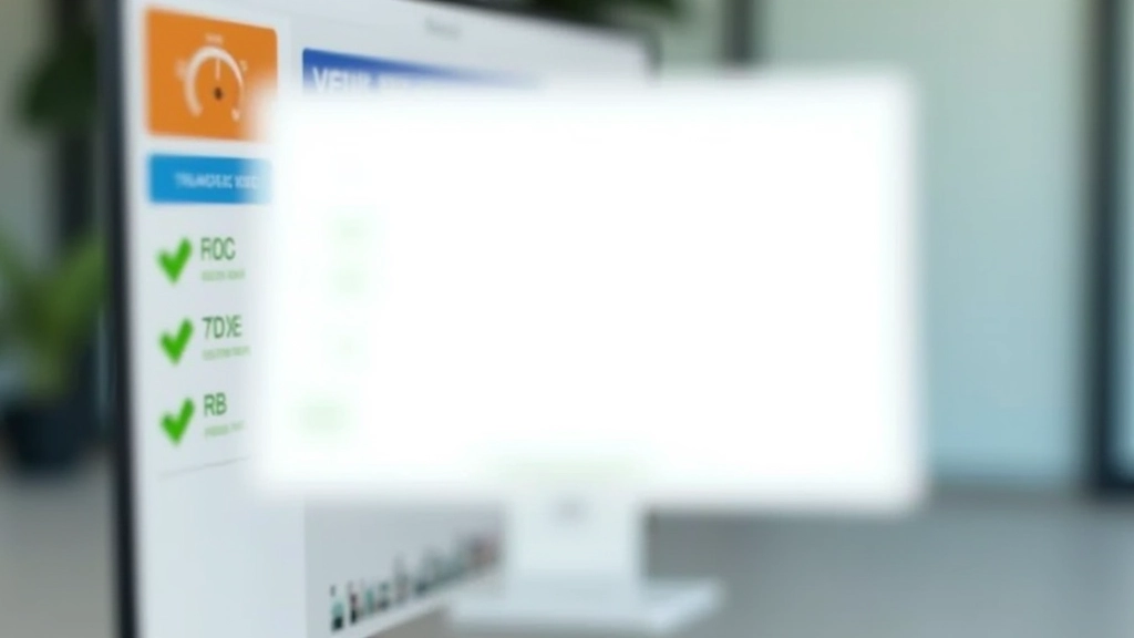 Dashboard showing website speed test results with green checkmarks for passing Core Web Vitals scores